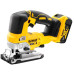 Лобзикова пила безщіткова DeWALT DCS334P2 18В Li-Ion 5 Аг 3200 ход/хв вага 2.1 кг кути 45 градусів