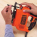 Лобзик BLACK+DECKER KS701E потужність 520 Вт вес 1.6 кг 3000 ход/мин максимальная глибина реза 70 мм