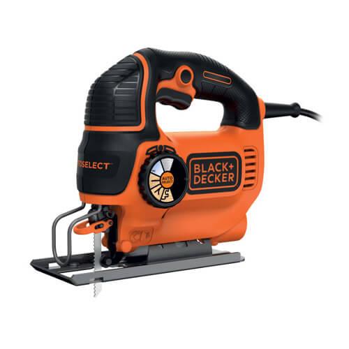 Лобзикова пила BLACK+DECKER KS801SE потужність 550 Вт вага 2.1 кг частота 0-3000 ход/хв
