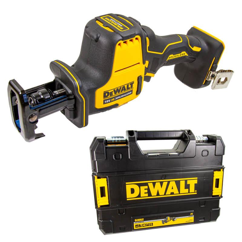 Пила шабельна акумуляторна DeWALT DCS369NT 18V безщіткова 1.43 кг максимальна глибина різу 90 мм LED підсвічування