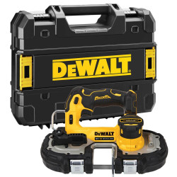 Пила стрічкова акумуляторна DeWALT DCS377NT 18 В безщітковий двигун вага 3 кг швидкість полотна 116 м/хв Пила стрічкова акумуляторна DeWALT DCS377NT 18 В безщітковий двигун вага 3 кг швидкість полотна 116 м/хв