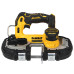 Пила стрічкова акумуляторна DeWALT DCS377NT 18 В безщітковий двигун вага 3 кг швидкість полотна 116 м/хв