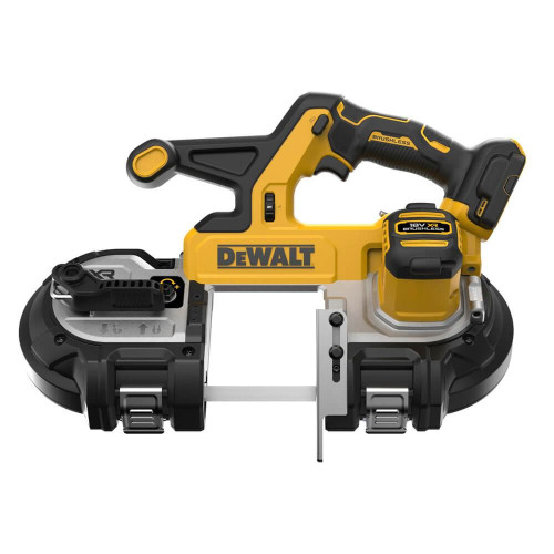 Пилка стрічкова акумуляторна DeWALT DCS378N 18 В 530 Вт 5 швидкостей вага 3.8 кг швидкість полотна 174 м/хв