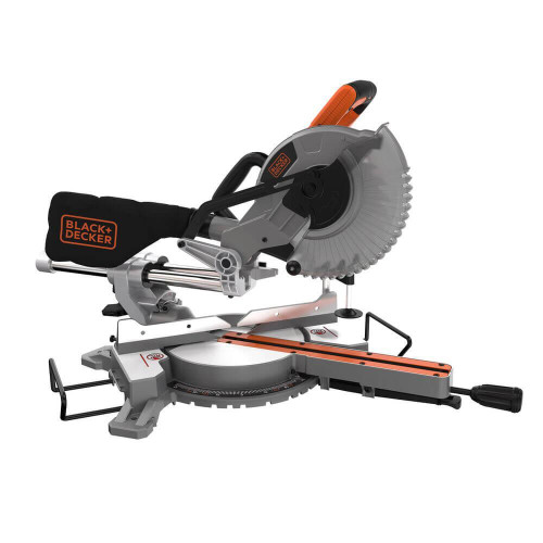 Пила торцювальна BLACK+DECKER BES700 потужність 1600 Вт діаметр диска 216 мм частота обертання 4800 об/хв