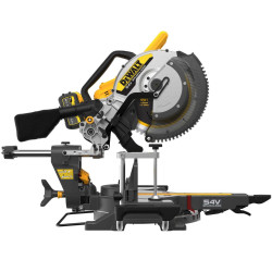Пилка торцювальна DeWALT DCS781X2 акумуляторна безщіткова діаметром 305 мм вага 23.2 кг частота обертання 3800 об/хв Пилка торцювальна DeWALT DCS781X2 акумуляторна безщіткова діаметром 305 мм вага 23.2 кг частота обертання 3800 об/хв