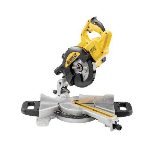 Пила торцювальна DeWALT DWS773 потужність 1300 Вт діаметр диска 216 мм вага 11.5 кг частота обертання 4600 об/хв