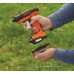 Клейовий пістолет BLACK+DECKER BDCGG12N акумуляторний діаметр стрижня 7 мм час нагріву 1 хв до 45 хв роботи