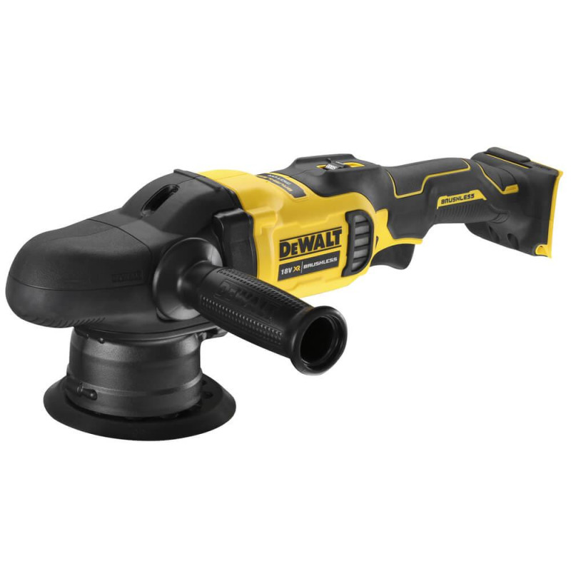 Полірувальна машина DeWALT DCM848N акумуляторна 18В безщіткова вага 2.9 кг регулювання обертів 2000-5500 об/хв