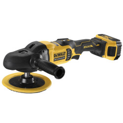 Полірувальна машина DeWALT DCM849P2 акумуляторна безщіткова 18В 5 Аг 800-2200 об/хв діаметр 180 мм вага 1.9 кг Полірувальна машина DeWALT DCM849P2 акумуляторна безщіткова 18В 5 Аг 800-2200 об/хв діаметр 180 мм вага 1.9 кг