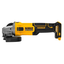 Шліфмашина кутова DeWALT DCG407NT безщіткова 125 мм 1.61 кг 18 В аккумуляторная Шліфмашина кутова DeWALT DCG407NT безщіткова 125 мм 1.61 кг 18 В аккумуляторная