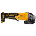 Шліфмашина кутова акумуляторна DeWALT DCG408NT безщіткова 125 мм 1.61 кг 18 В 9000 об/хв