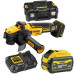 Шліфмашина кутова DeWALT DCG409VST1 акумуляторна безщіткова 18 В 3000-9000 об/хв діаметр диска 125 мм