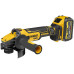 Шліфмашина кутова DeWALT DCG409VST1 акумуляторна безщіткова 18 В 3000-9000 об/хв діаметр диска 125 мм