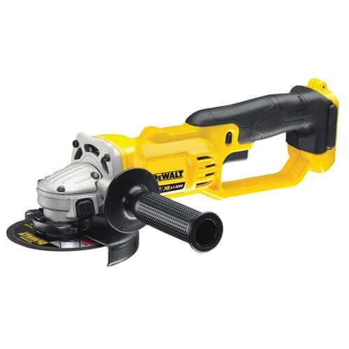 Шліфмашина кутова акумуляторна DeWALT DCG412N діаметр диска 125 мм вага 2.2 кг частота обертів 8000 об/хв