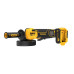Шліфмашина кутова акумуляторна DeWALT DCG416VSN безщіткова 125 мм 1.85 кг потужність 1450 Вт