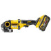 Шліфмашина кутова DeWALT DCG418T2 безщіткова Li-Ion 54 B 2 Аг 9000 об/хв діаметр диска 125 мм