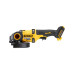 Шліфмашина кутова акумуляторна DeWALT DCG440N безщіткова 180 мм 6500 об/хв потужність до 2300 Вт вагу 2.6 кг