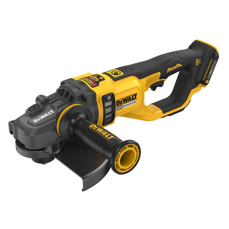 Шліфмашина кутова DeWALT DCG460NK безщіткова діаметр диска 230 мм вага 4.7 кг потужність 3000 Вт
