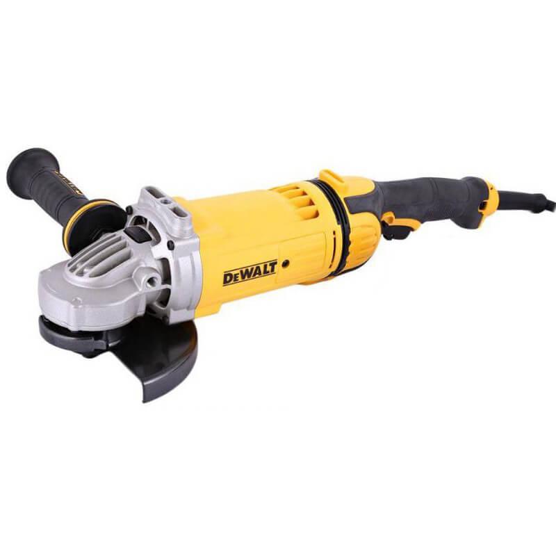 Шліфмашина кутова DeWALT DWE4557 потужність 2400 Вт діаметр диска 180 мм частота обертів 8500 об/хв