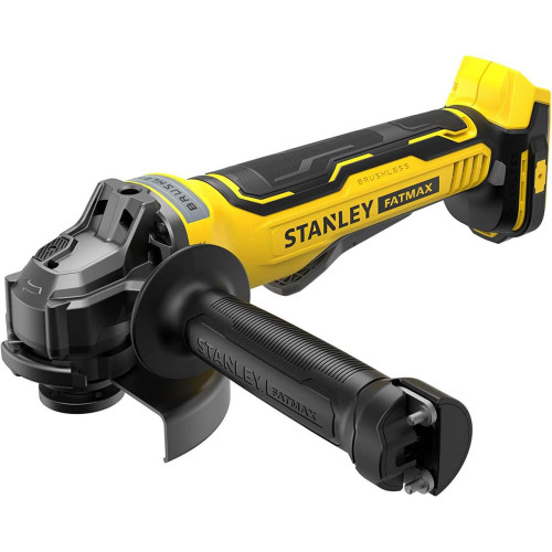 Шліфмашина кутова акумуляторна STANLEY FATMAX SFMCG700B 18В 8000 об/хв діаметр диска 125 мм безщітковий двигун