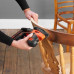 Шліфмашина вібраційна акумуляторна BLACK+DECKER BDCDS18 12000 об/хв 1.5 Ач 110 мм легкий вага 1 кг