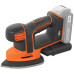 Шліфмашина вібраційна BLACK+DECKER BDCDS18N 12000 об/хв Li-Ion 1.5 Агод підошва 110 мм