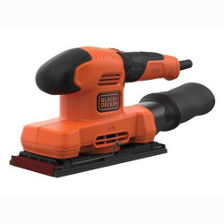 Шліфмашина вібраційна BLACK+DECKER BEW220 потужність 150 Вт вага 1.4 кг частота обертання 15000 об/хв Шліфмашина вібраційна BLACK+DECKER BEW220 потужність 150 Вт вага 1.4 кг частота обертання 15000 об/хв