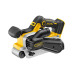 Шліфмашина стрічкова акумуляторна DeWALT DCW220NT безщіткова вага 3.46 кг швидкість 198-320 м/хв
