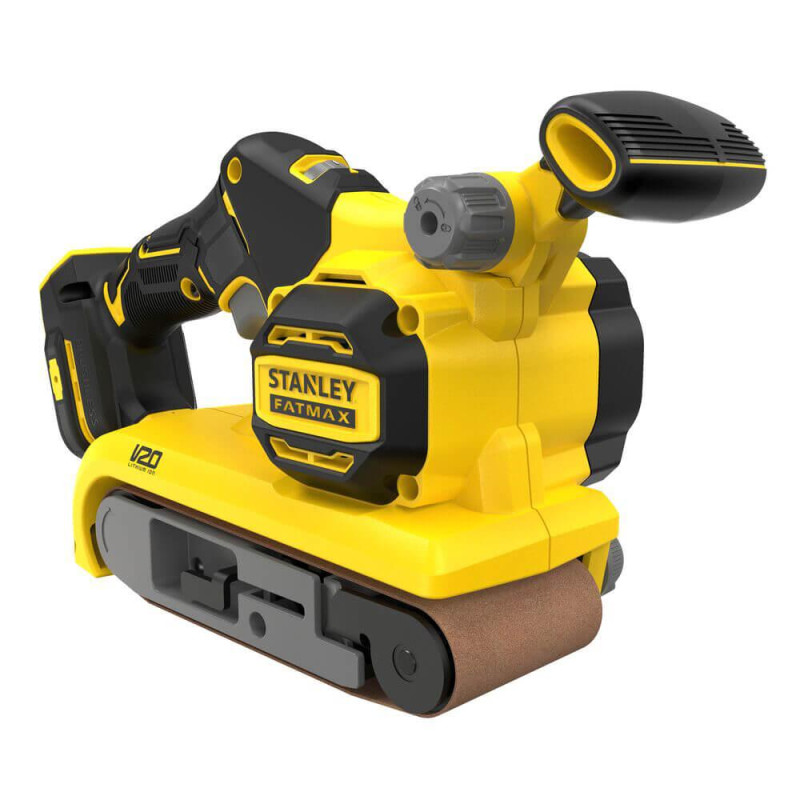 Шліфмашина стрічкова акумуляторна STANLEY FATMAX SFMCW223B 18 В скорость до 280 м/мин вес 3.66 кг