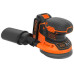 Шліфмашина ексцентрикова BLACK+DECKER BDCROS18N 18 В Li-Ion 12000 об/хв 125 мм 0.9 кг для якісного шліфування