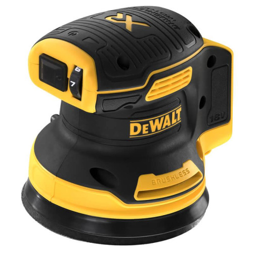 Шліфмашина ексцентрикова DeWALT DCW210N акумуляторна безщіткова 18 В 8000-12000 об/хв 125 мм вага 0.93 кг