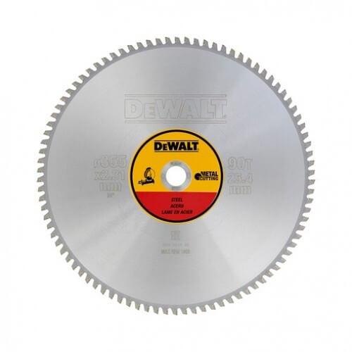 Пиляльний диск DeWALT METAL CUTTING DT1927 355 мм 90 зубів товщина 1.95 мм ширина пропила 2.31 мм