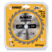 Диск пильний DeWALT DT1949 165 мм 24 зуба для деревини з цвяхами максимальні обороти 7000 об/хв