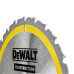Диск пильний DeWALT DT1952 216 мм 30 мм 24 зуба 7000 об/хв для деревини з цвяхами
