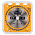 Диск пилковий DeWALT DT1953 216 мм 40 зубів для деревини з цвяхами максимальна швидкість 7000 об/хв