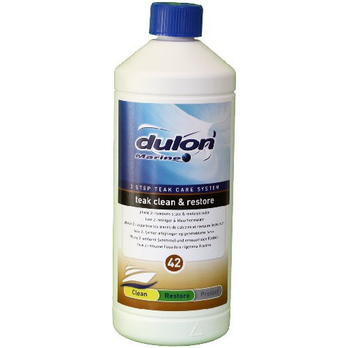 Засіб для очищення та відновлення тика Dulon TEAK CLEAN & BRIGHTENER 42 500 мл для човнів та яхт
