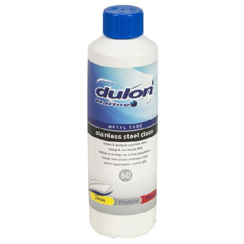 Очищувач для нержавіючої сталі Dulon STAINLESS STEEL POLISH 60 250 мл для лодок катерів яхт захист від корозії