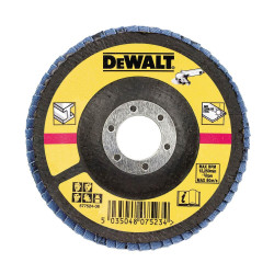Круг шліфувальний пелюстковий DeWALT DT3309 діаметр 125 мм зерно 60 для чорного металу та зварювальних швів