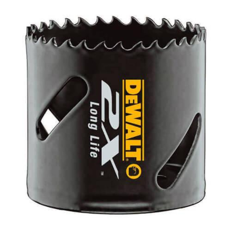 Ціфенбор-коронка біметалічна DeWALT DT8192L діаметр 92 мм глибина різу 46 мм для сверління сталі та алюмінію