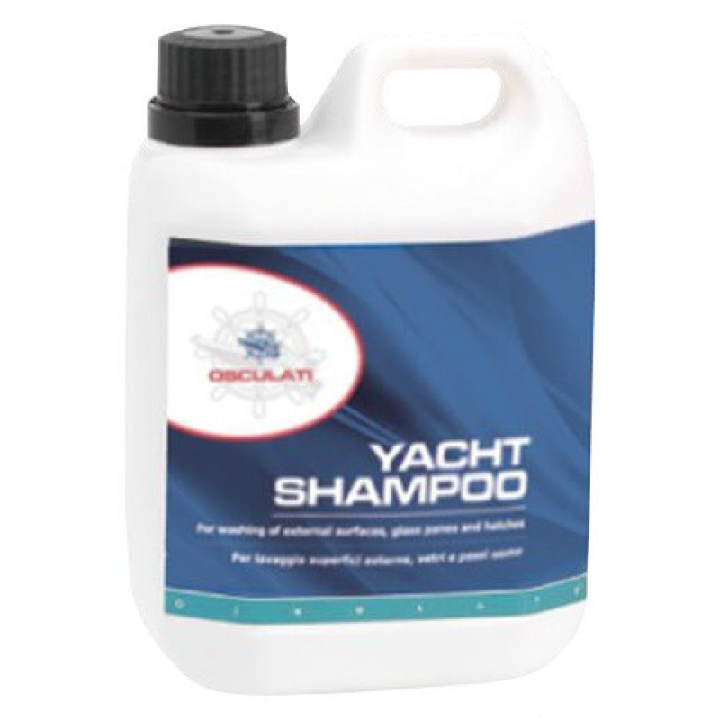 Шампунь Yacht shampoo 1.0 літр Osculati для яхт з пониженим пеноутворенням універсальний для солоної води