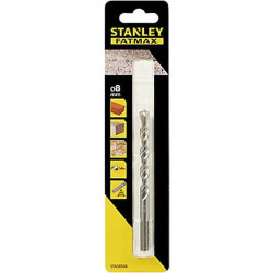 Свердло по бетону STANLEY STA58508 диаметр 8 мм длина 120 мм спеціальний хвостовик защитное напиление Свердло по бетону STANLEY STA58508 диаметр 8 мм длина 120 мм спеціальний хвостовик защитное напиление