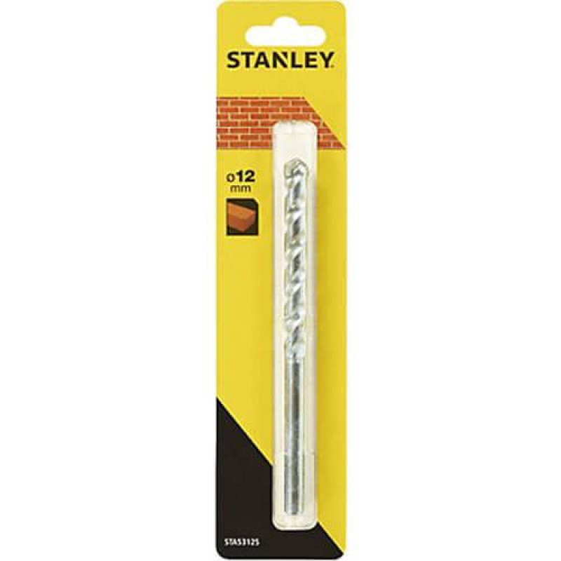 Свердло по бетону STANLEY STA58551 12 мм діаметр 150 мм для цегли та каменю високоміцне матеріали