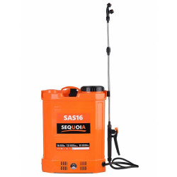 Обприскувач акумуляторний SEQUOIA SAS16 16 л вага 4.2 кг щітковий двигун 12 В максимальний тиск 4 бар Обприскувач акумуляторний SEQUOIA SAS16 16 л вага 4.2 кг щітковий двигун 12 В максимальний тиск 4 бар