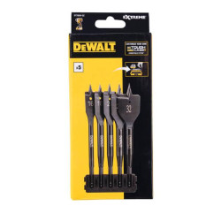 Касета з перовими свердлами DeWALT DT70834 діаметр 16-32 мм хром-ванадієвий сплав 5 сверел Касета з перовими свердлами DeWALT DT70834 діаметр 16-32 мм хром-ванадієвий сплав 5 сверел