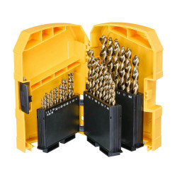 Набір свердел по металу DeWALT DT7926 29 шт. HSS-G пластиковий бокс діаметр 1-13 мм серія EXTREME 2 Набір свердел по металу DeWALT DT7926 29 шт. HSS-G пластиковий бокс діаметр 1-13 мм серія EXTREME 2