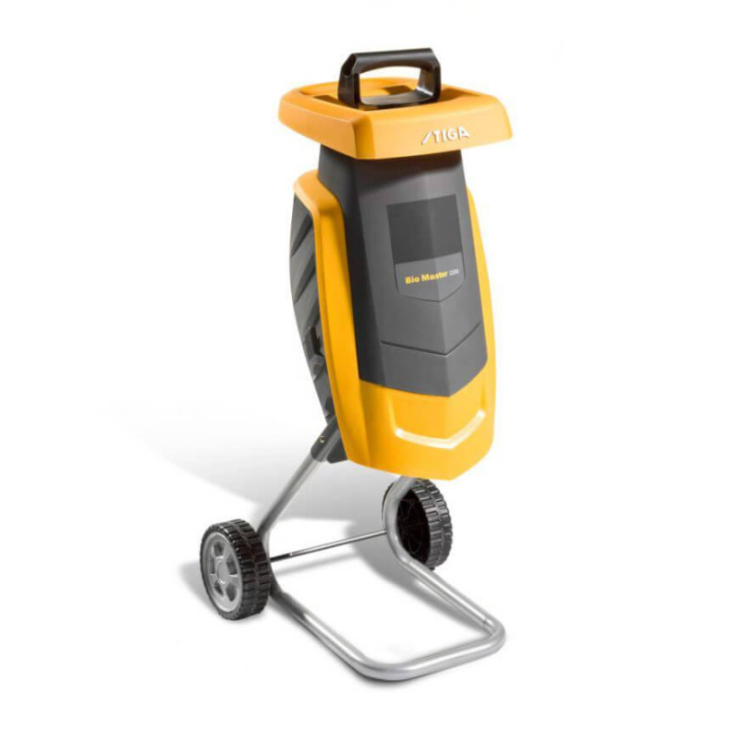 Подрібнювач електричний STIGA BIO_Master2200 потужність 2.2 кВт об’єм збору 50 л максимальний діаметр гілок 40 мм