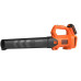 Акумуляторна повітродувка BLACK+DECKER BCBL200L 18 В вага 2.35 кг швидкість 144 км/год продуктивність 9.6 куб.м/год