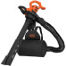 Садовий пилосос BLACK+DECKER BEBLV290 потужність 2.9 кВт вага 7.6 кг об’єм мішка 55 л швидкість потоку 390 км/год
