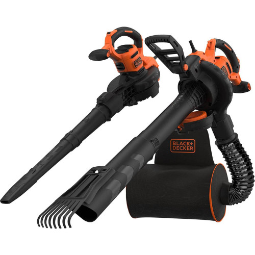 Садовий пилосос BLACK+DECKER BEBLV301 потужність 3.0 кВт вага 8.04 кг продуктивність 900 куб.м/год