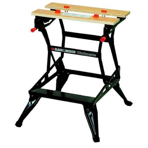 Верстак BLACK+DECKER WM536 робочі висоти 775/795 мм максимальне навантаження 250 кг складний дизайн